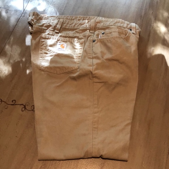 Women’s Carhartt khakis 14X32 relaxed fit - Picture 1 of 7